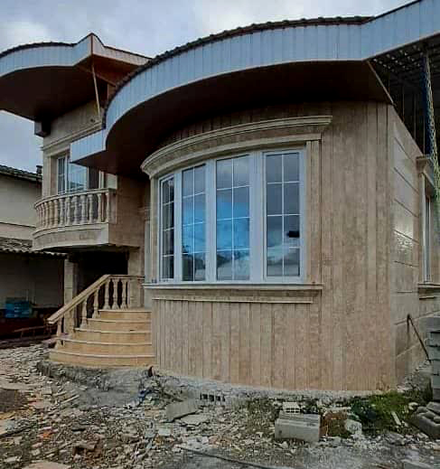 سنگ کاری بیرون منزل خشکلات